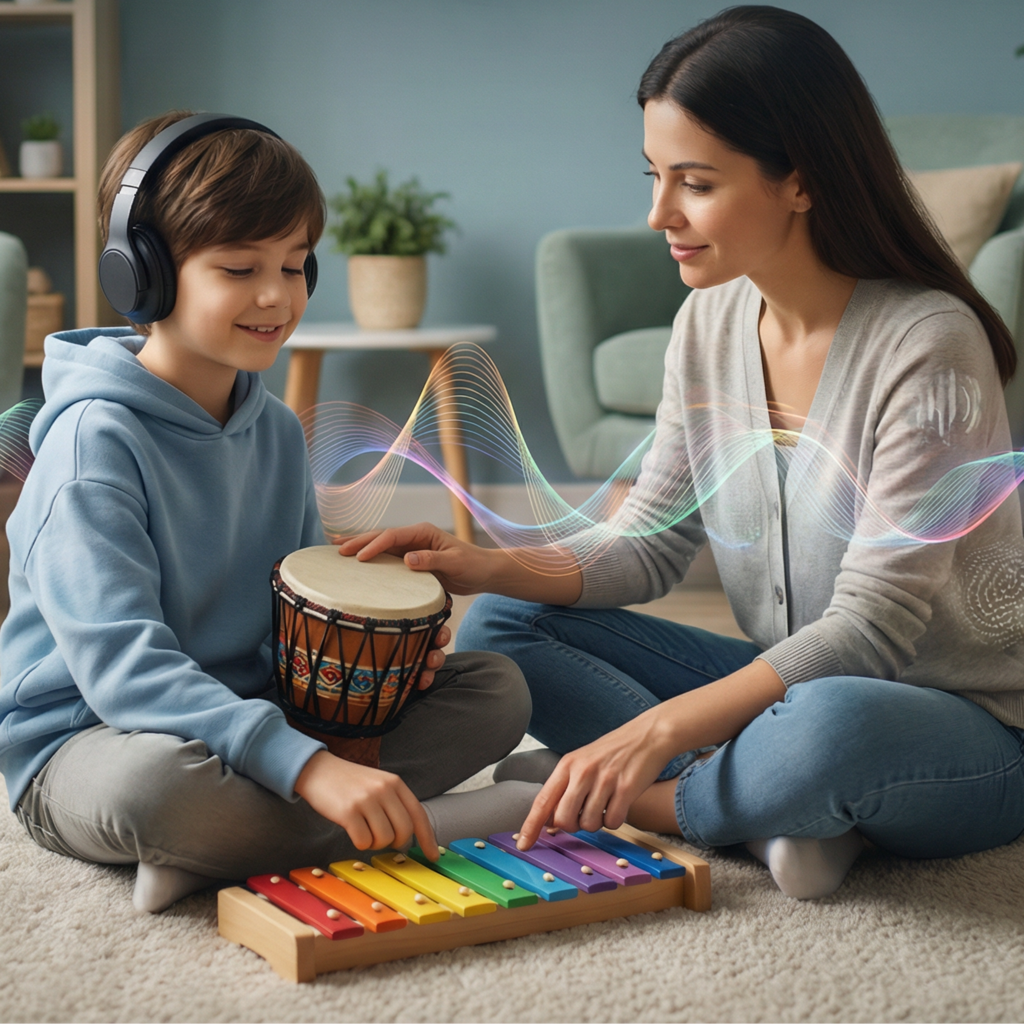 Musicoterapia: Uma Nova Esperança para os Desafios Sensoriais no Transtorno do Espectro Autista