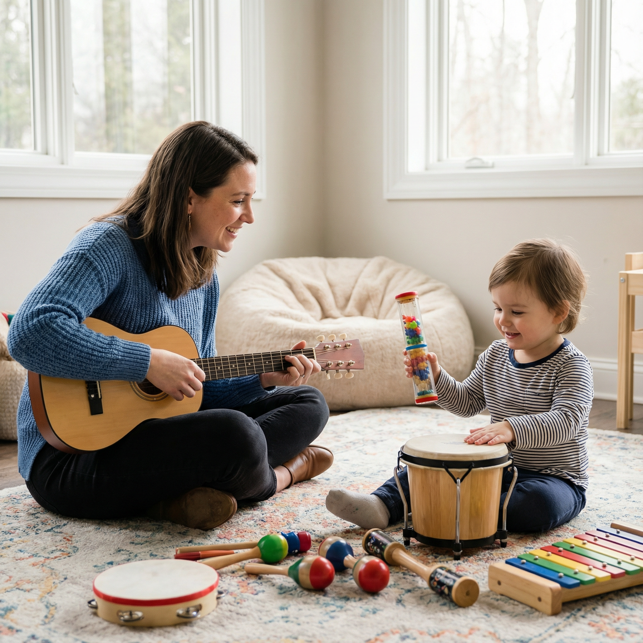 Efeito Duradouro da Musicoterapia em Crianças com Autismo: Benefícios, Técnicas e Participação Familiar