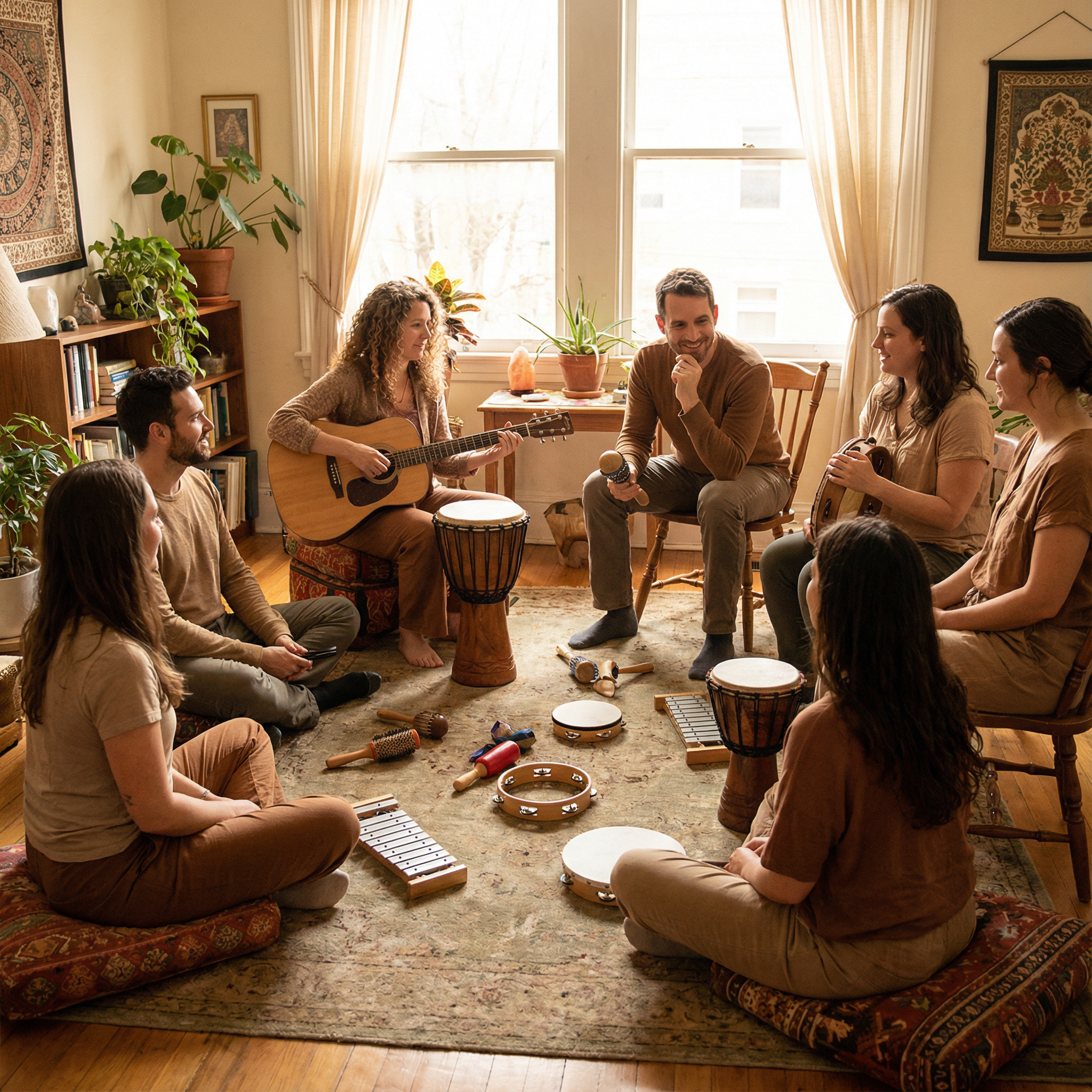 Musicoterapeutas Exploraram Novas Fronteiras Sonoras e Autoconhecimento