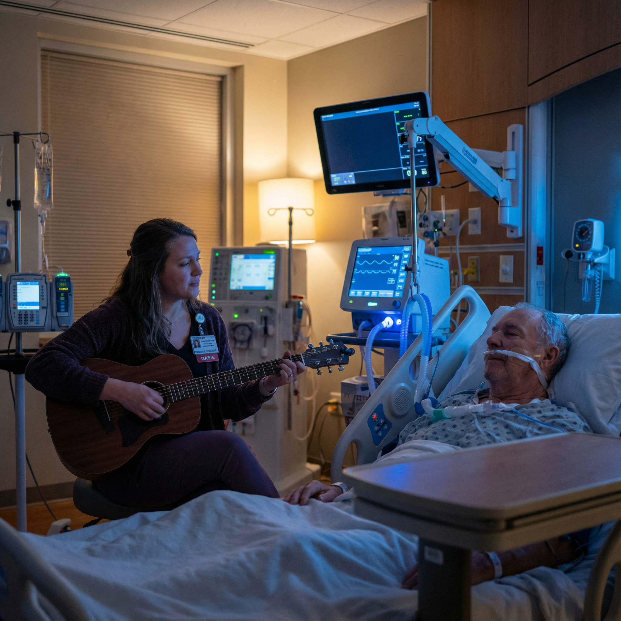 Delirium na UTI? Saiba como a musicoterapia pode ser uma aliada eficaz no tratamento não farmacológico