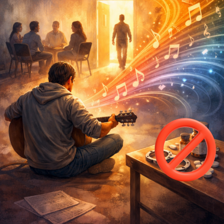 Musicoterapia na Luta Contra o Vício: Como a Música Transforma a Recuperação de Dependência Química